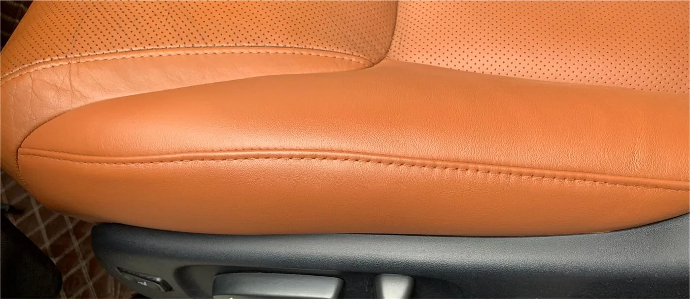 Before: Lexus LX570 Seat Bolster Wear Repair