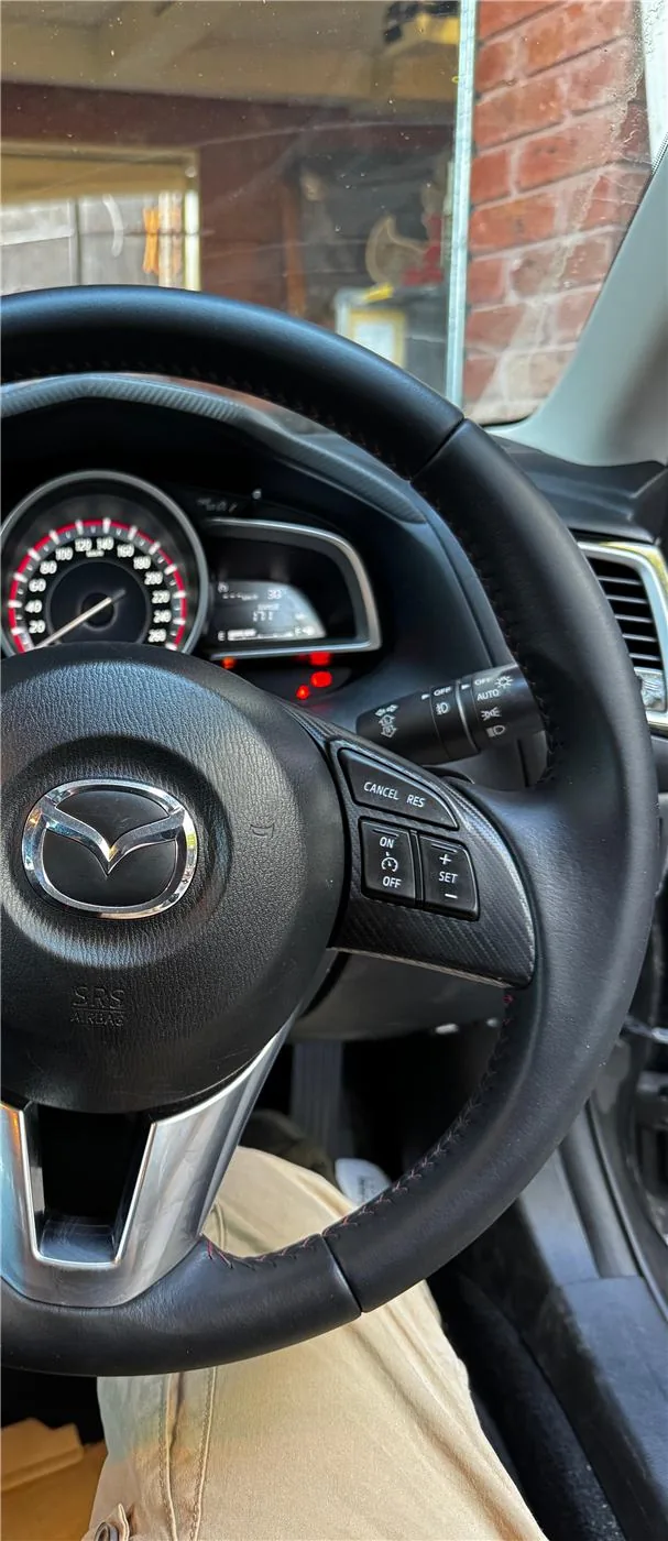 After: Mazda 3 Steering Wheel Restoration