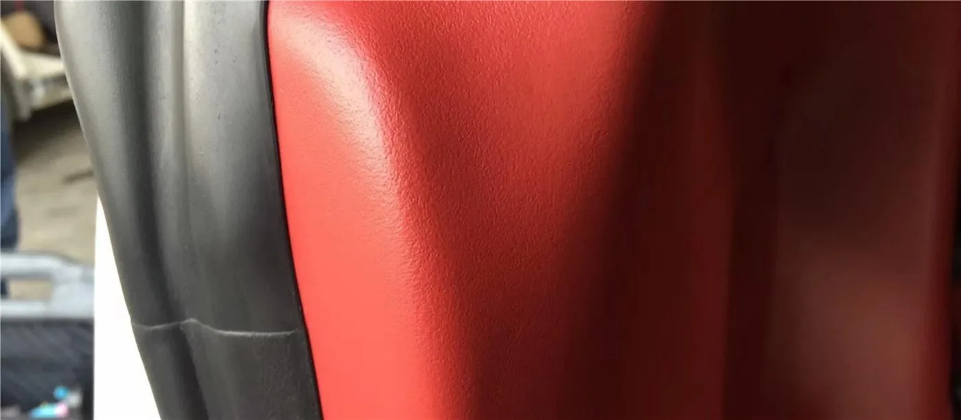 After: Porsche 718 Interior Trim Scratch Repair