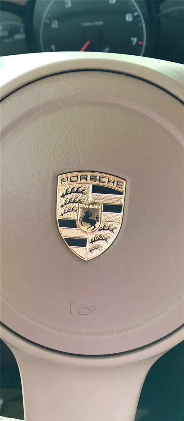 After: Porsche Cayenne Airbag Cover Colour Wear Restoration
