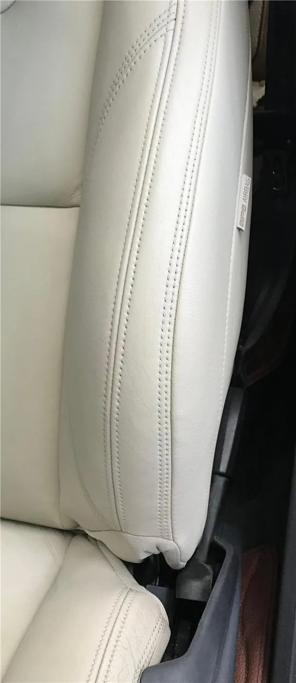 After: Volvo XC90 Seat Backrest Bolster Tear Repair